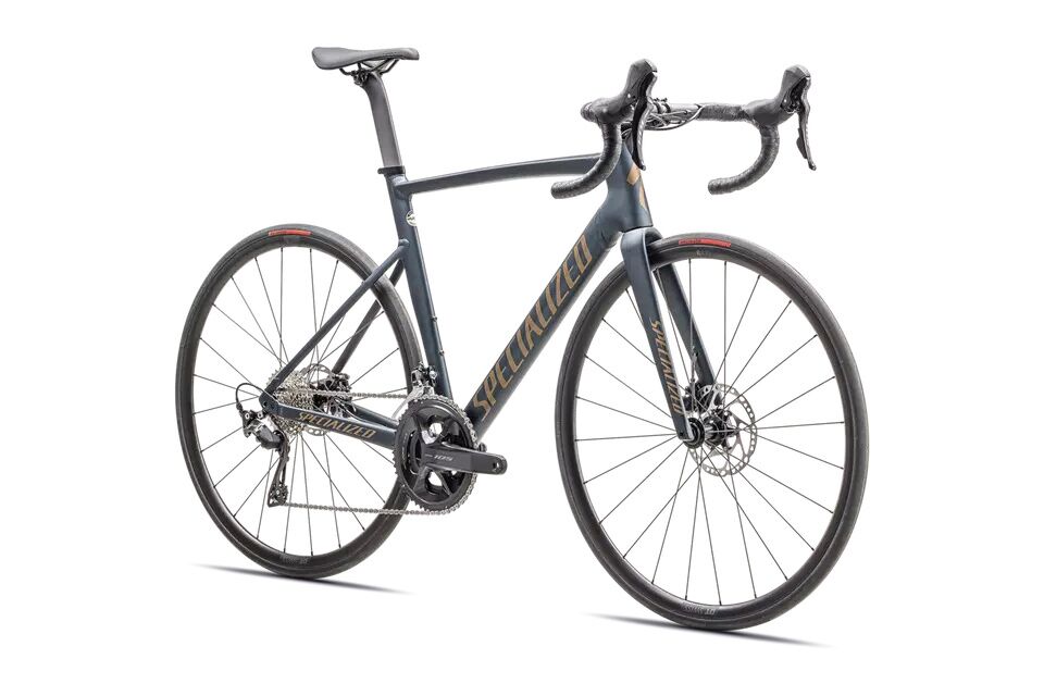 Specialized Allez E5 Sprint Comp 2025 - Satin Deep Lake Metallic / Burnt Gold Metallic - Imagen 3