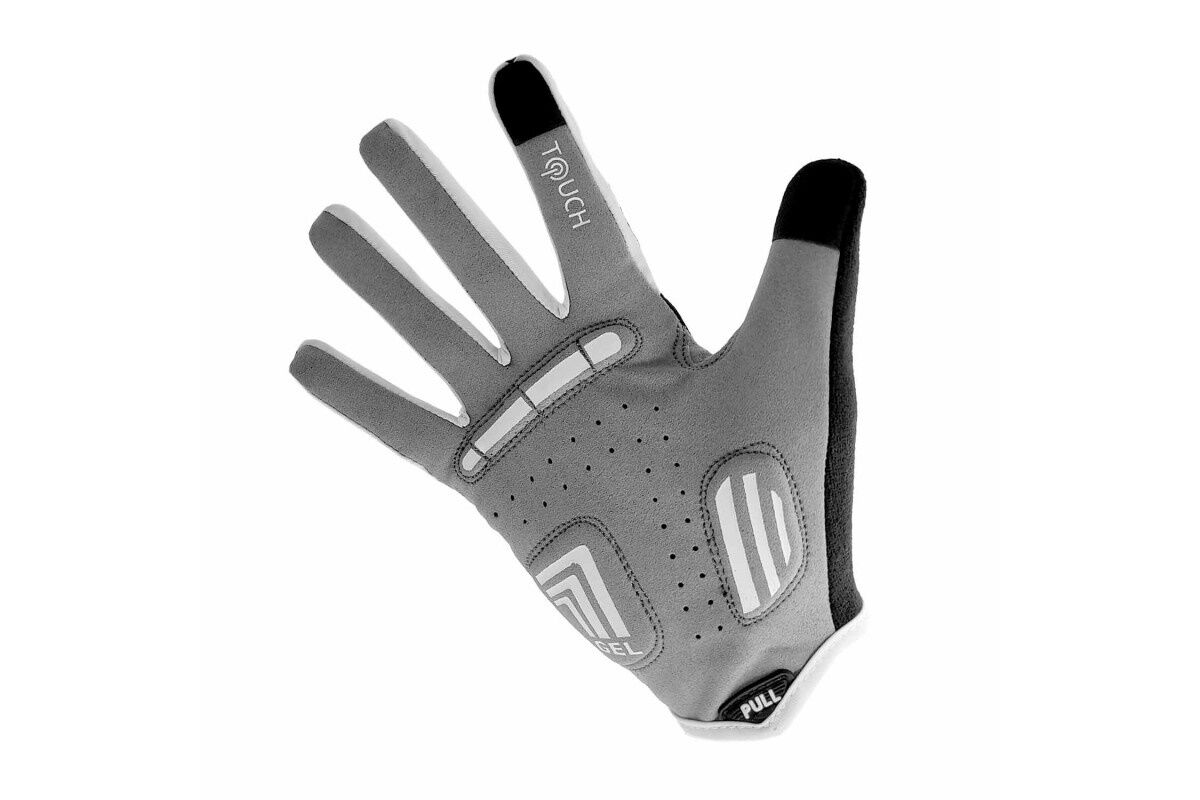 Guantes largos ciclismo OSBRU PRO ZAM - Black/White
