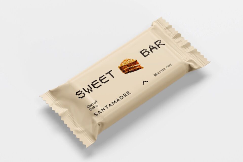 Barrita SANTA MADRE - Sweet Bar- Tarta de zanahoria