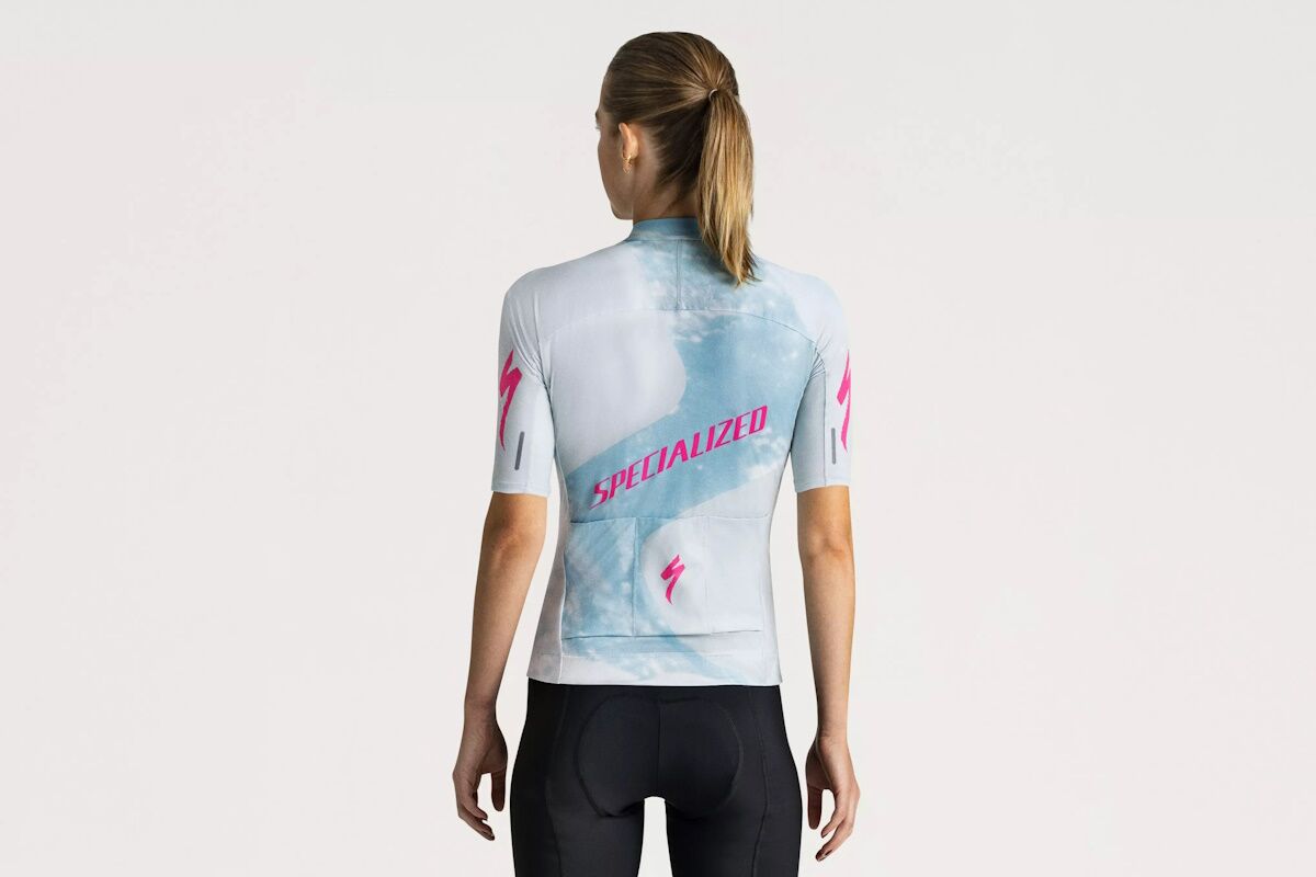 Maillot Specialized Foundation Graphic Mujer 2025 – SD Worx Protime, Transpirable, Edición Limitada y Sostenible - Imagen 9