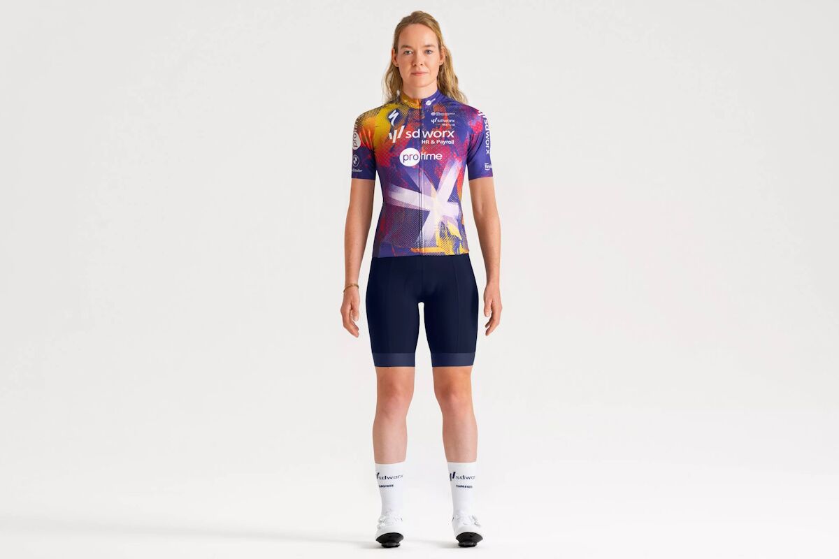 Maillot Specialized Foundation Graphic Mujer 2025 – SD Worx Protime, Transpirable, Edición Limitada y Sostenible - Imagen 6