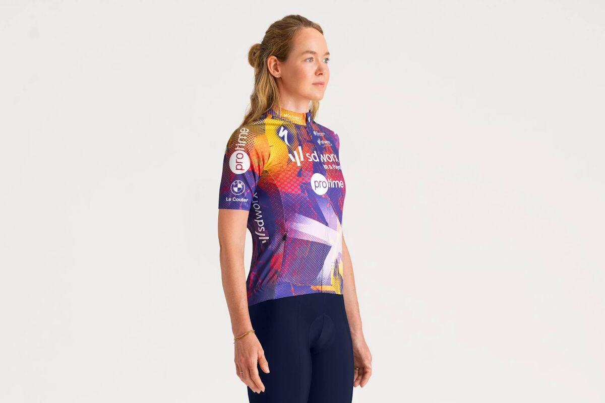 Maillot Specialized Foundation Graphic Mujer 2025 – SD Worx Protime, Transpirable, Edición Limitada y Sostenible - Imagen 5