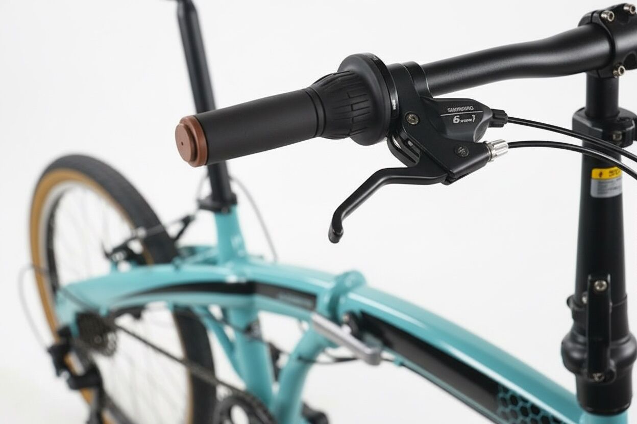 Bici plegable 20” JL‑Wenti 6v llanta aluminio - Imagen 2