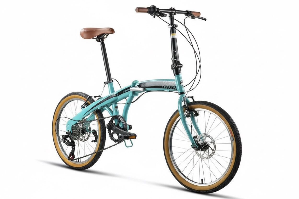 Bici plegable 20” JL‑Wenti 6v llanta aluminio - Imagen 3