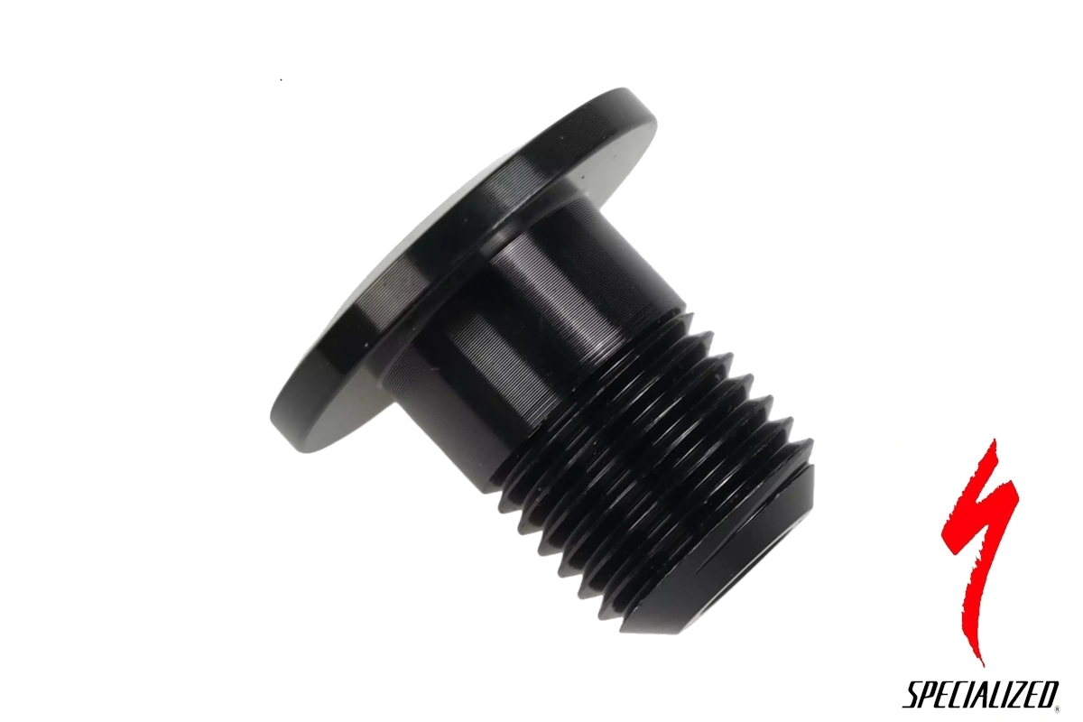 Imagen de el perno de montaje de batería para bicicletas electricas Specialized Turbo Levo y Turbo Kenevo de 2da Genenarcion. Asegura la batería en su punto de fijación, manteniendo el conjunto estable y correctamente asentado en el cuadro.