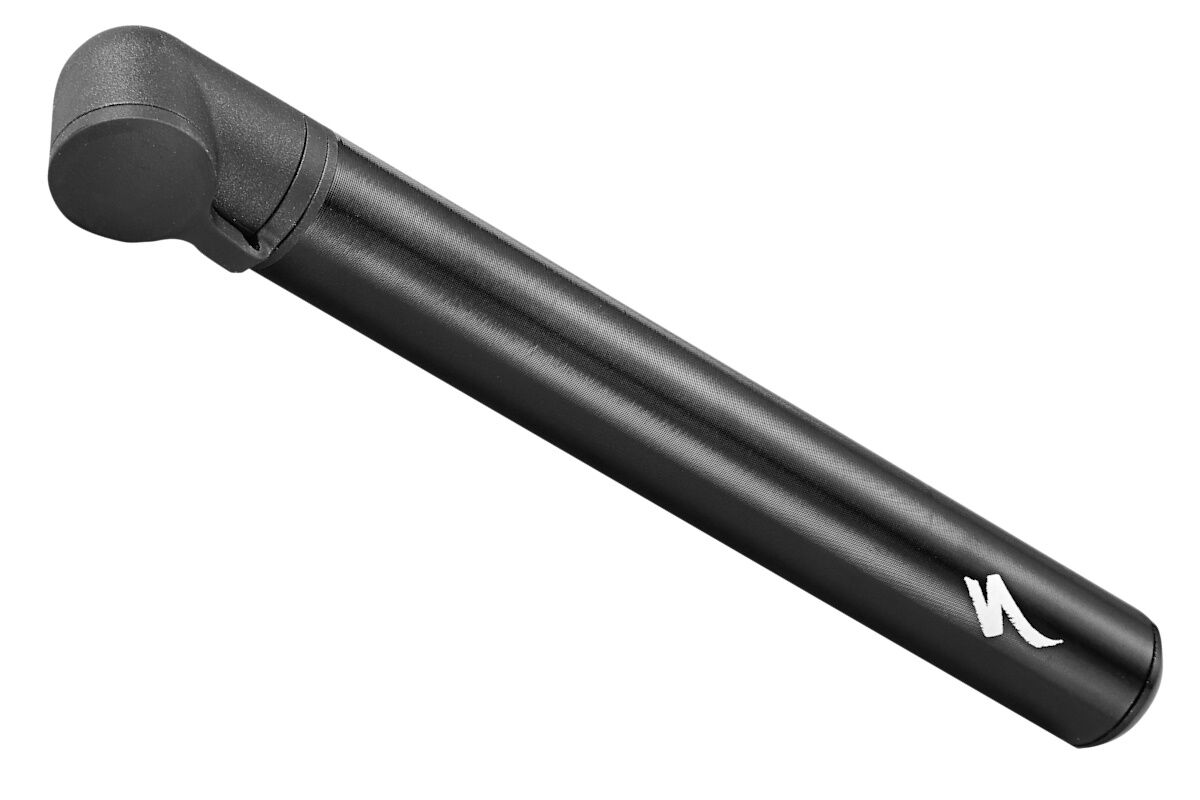 Mini bomba de mano Specialized Air Tool Road, diseño de doble cámara invertida, cuerpo de aluminio mecanizado, solo para válvula Presta, cubrepolvo mejorado, soporte de montaje para portabidón, ideal para bicicletas de carretera.