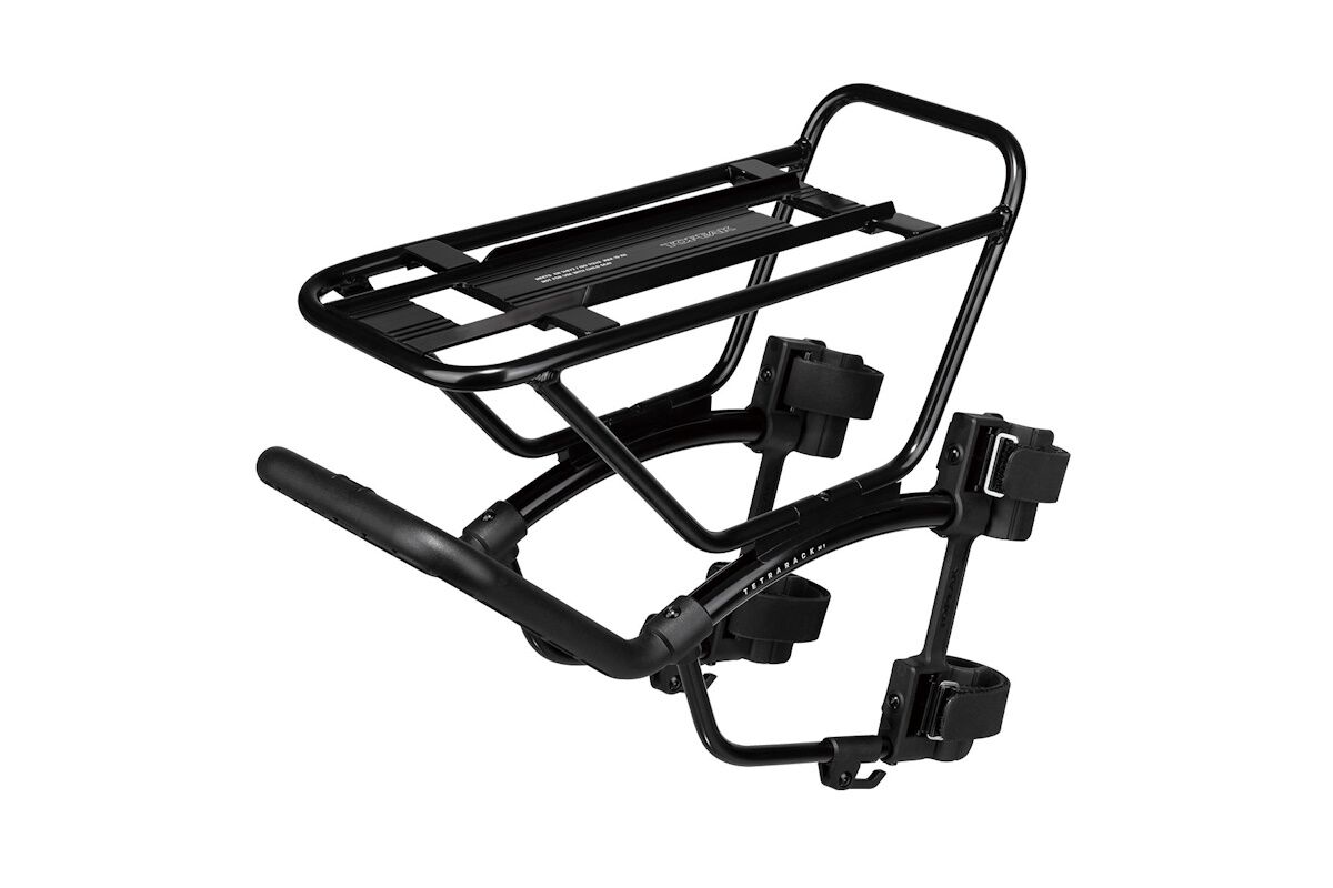 Topeak TetraRack M1 Original - Transportín delantero MTB, sistema QuickTrack, autenticidad garantizada, compatible bolsas MTX/KLICKfix - Imagen 2