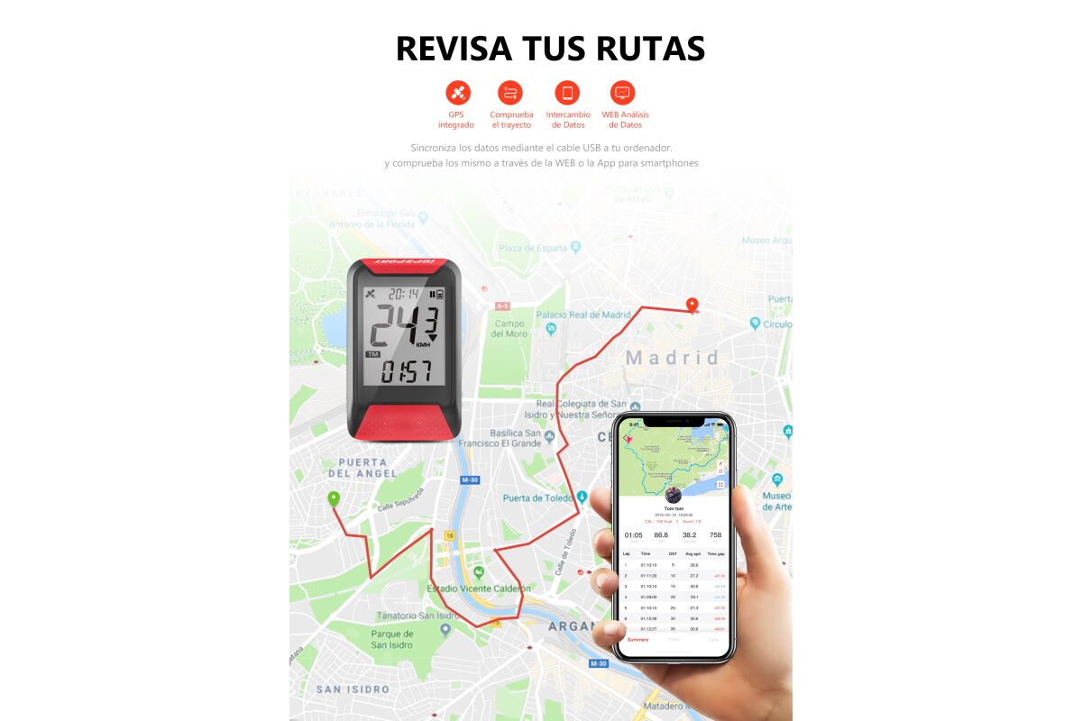 Ciclocomputador IG-Sport iGS130 - Imagen 7