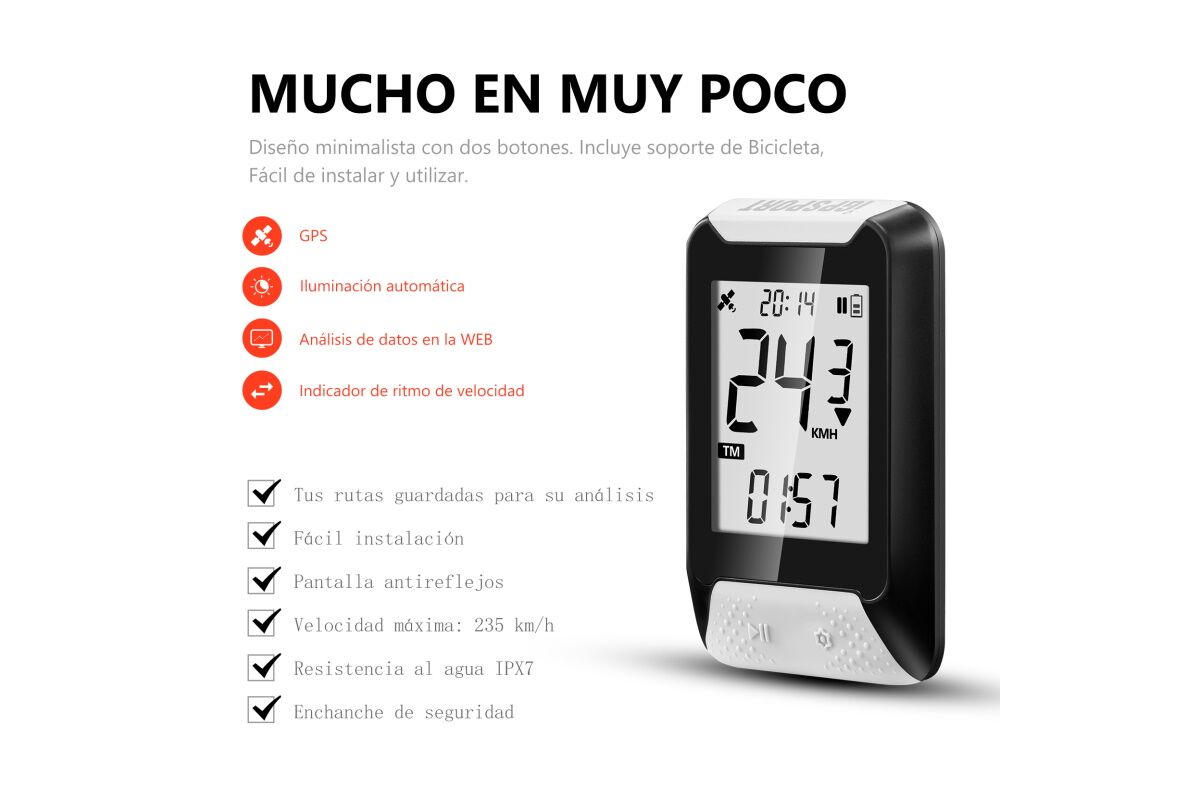 Ciclocomputador IG-Sport iGS130 - Imagen 9