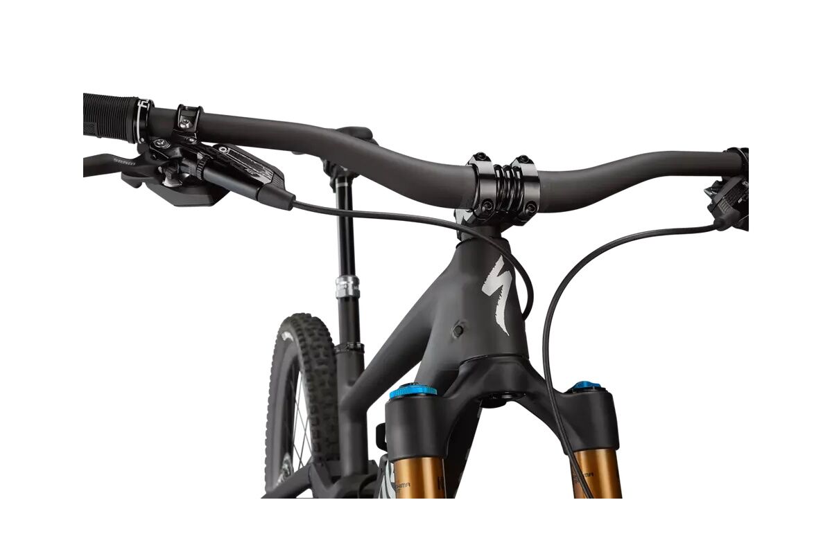 Specialized Enduro S-Works - Satin Brushed Black Liquid Metal/ Black Liquid Metal/ Silver Dust - Imagen 3