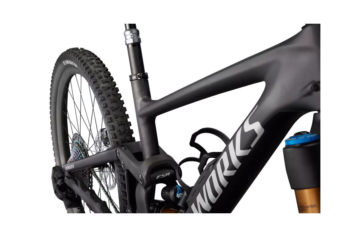 Specialized Enduro S-Works - Satin Brushed Black Liquid Metal/ Black Liquid Metal/ Silver Dust - Imagen 4