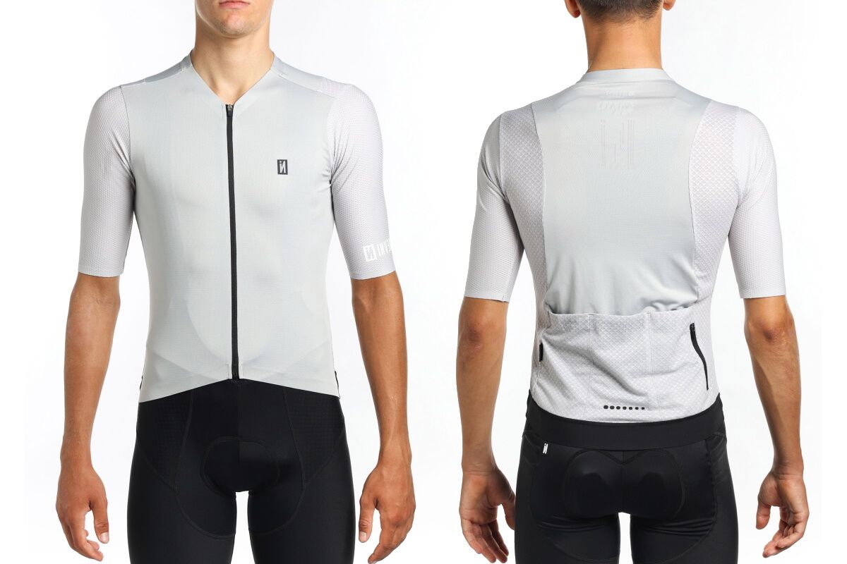 Maillot manga corta INVERSE - SATY GREY - Hombre