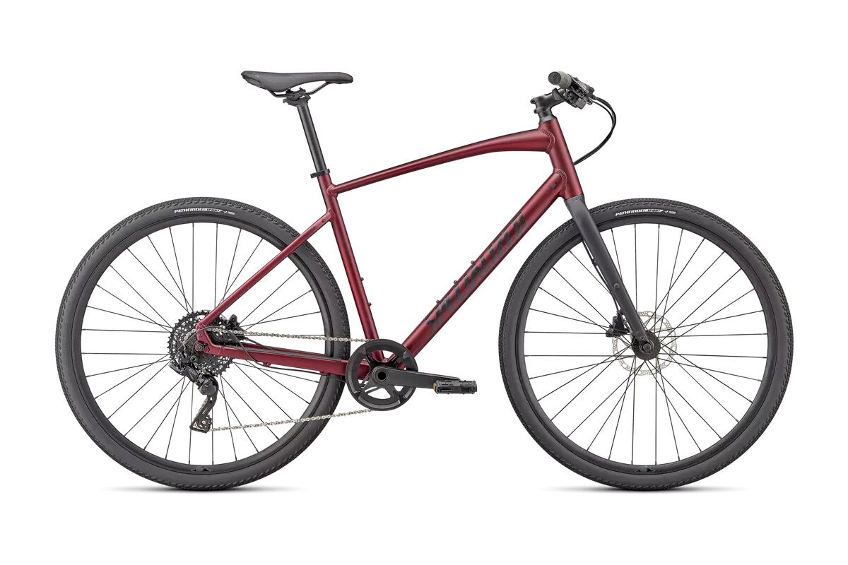 Bicicleta Specialized Sirrus X 3.0 2022, ideal para movilidad urbana y cicloturismo, equipada con transmisión de 9 velocidades, frenos hidráulicos y neumáticos anchos para máxima comodidad y seguridad en ciudad y caminos de grava.