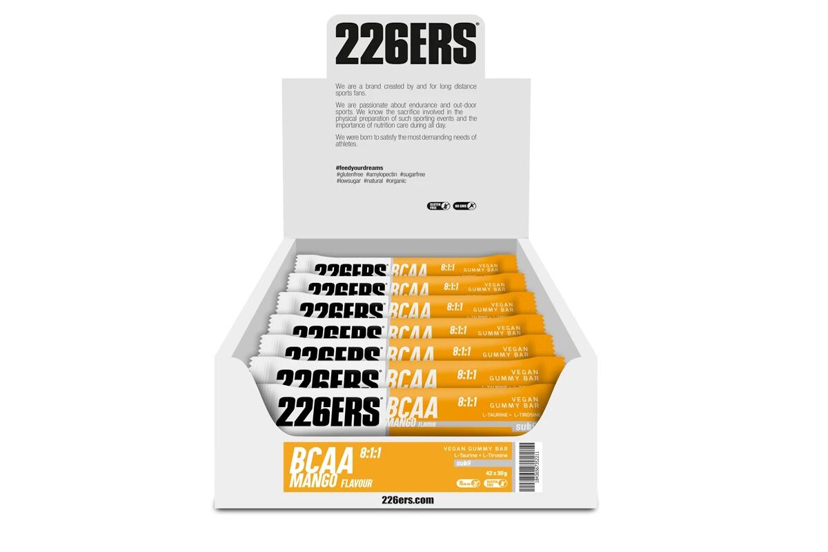 Barrita 226ERS - VEGAN GUMMY BAR - Mango con BCAA - Imagen 3