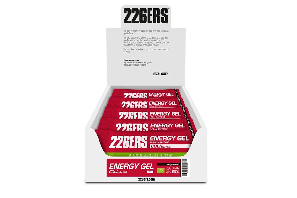 Gel 226ERS - BIO ENERGY GEL 40gr Cola - Cafeina - Imagen 3