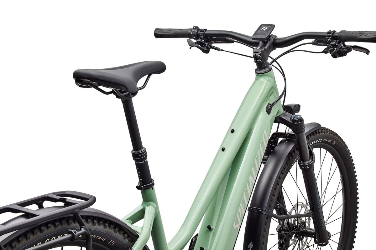 Specialized Turbo Tero 5.0 EQ Step-Through: E-bike Premium barra baja con accesorios para Mujer Aventurera - Imagen 8