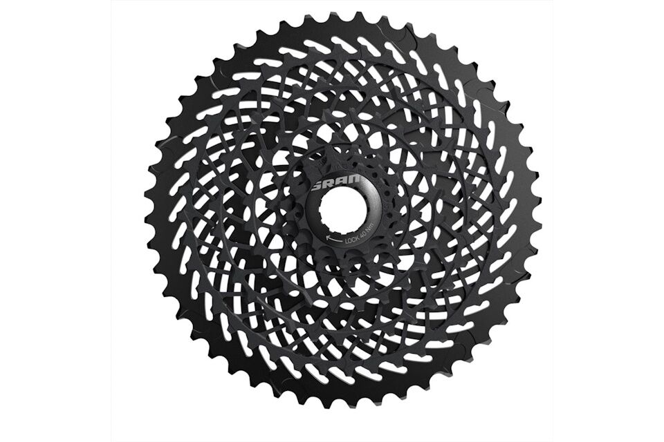 Cassette SRAM EX1 XG-899 E-Block 8v 11-48d Negro