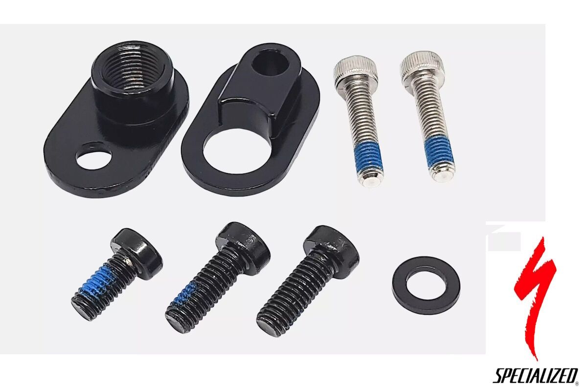 Herrajes de repuesto Specialized S196000001 para punteras deslizantes en bicicletas Fuse MY20-22.