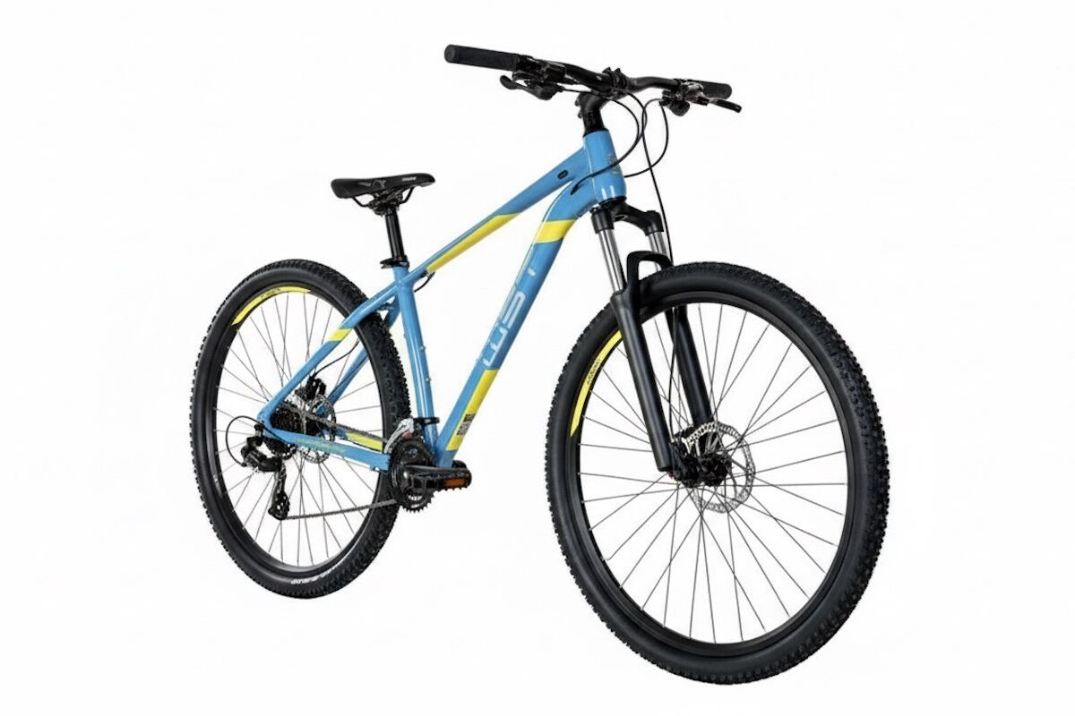 MTB 29″ WST Poison WS041 con frenos hidráulicos y Shimano Altus 2x8. Fabricación nacional, repuestos rápidos. Compra segura en distribuidor autorizado. ¡Descúbrela!