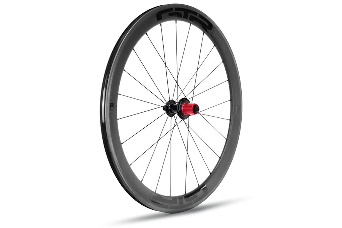 Rueda trasera carbono carretera GTR RR50 Negra V/Brake Shimano