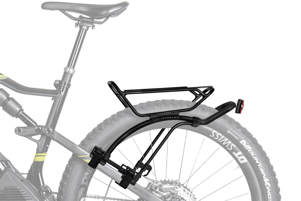 Topeak TetraRack M2 Original - Transportín trasero MTB, sistema QuickTrack, autenticidad garantizada, compatible bolsas MTX/KLICKfix - Imagen 3