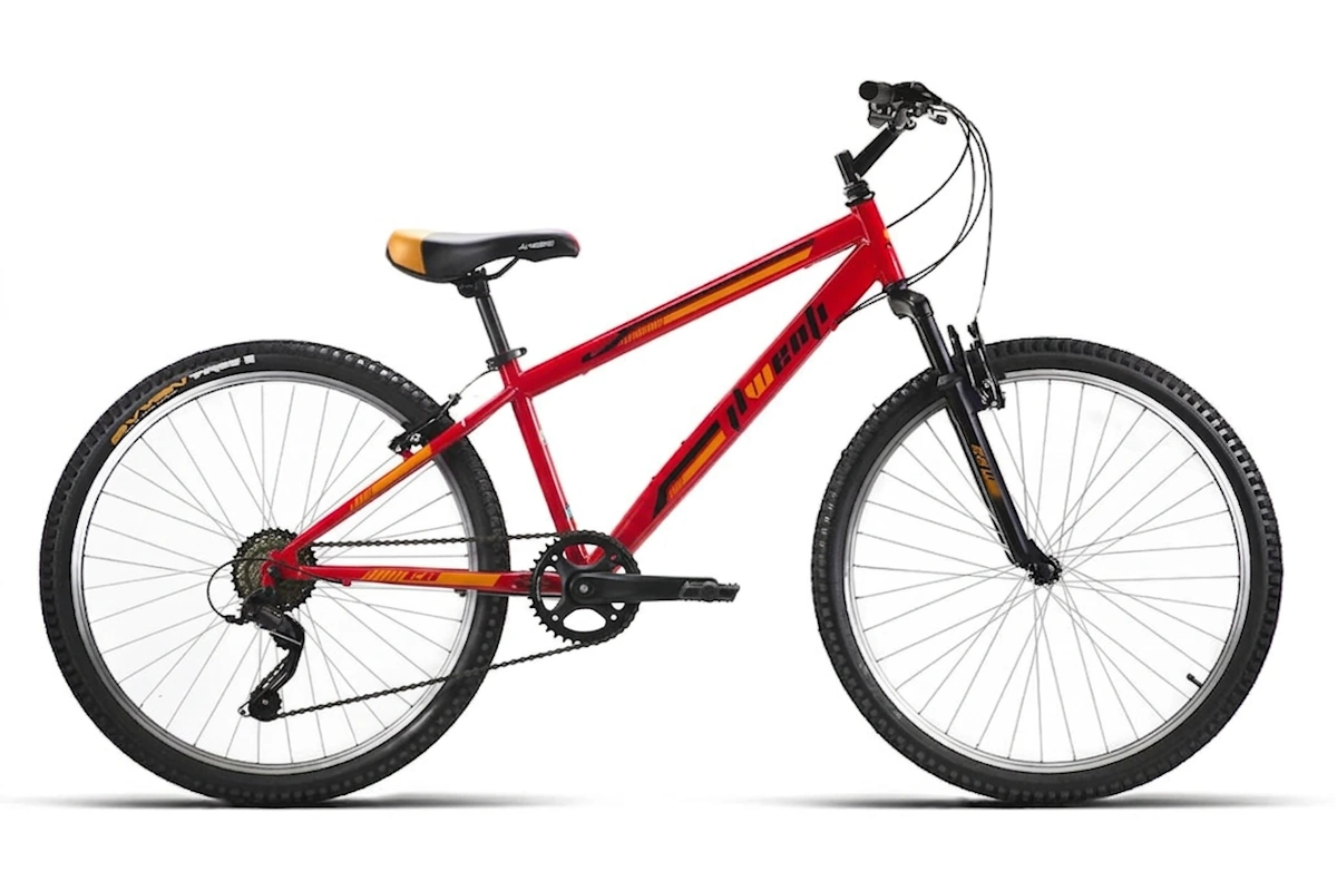 Bicicleta juvenil JL Wenti B300 24" acero suspensión Shimano 1x7 - Imagen 8