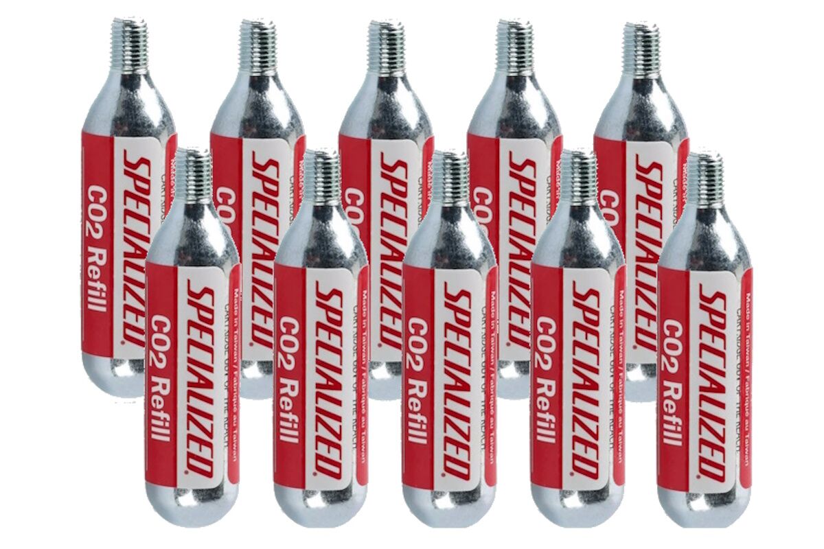 Specialized Cartucho CO₂ 16g – Recambio original para CPRO2 Trigger, Air Tool y Road Tube Spool | Inflado rápido de ruedas de carretera - Imagen 3