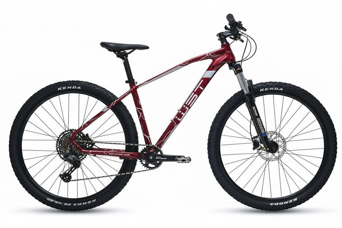 MTB 29″ WST Poison 9411 con horquilla Suntour XCM 32 y Shimano CUES 1x11. Fabricación nacional, repuestos rápidos. Compra segura en distribuidor autorizado. ¡Descúbrela!