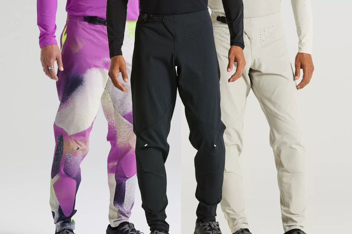 Pantalones Gravity 2024 Specialized, resistentes con ventilación y ajuste unisex.