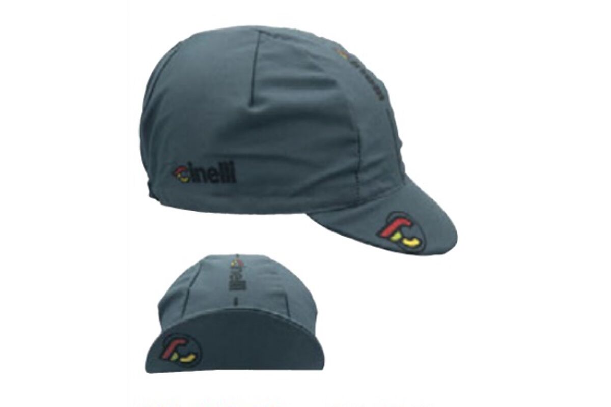 Gorra ciclismo CINELLI - SUPERCORSA JAGUAR GREY