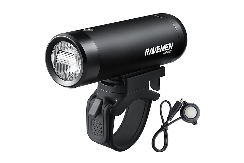 Foco delantero Ravemen CR450 450 Lúmenes