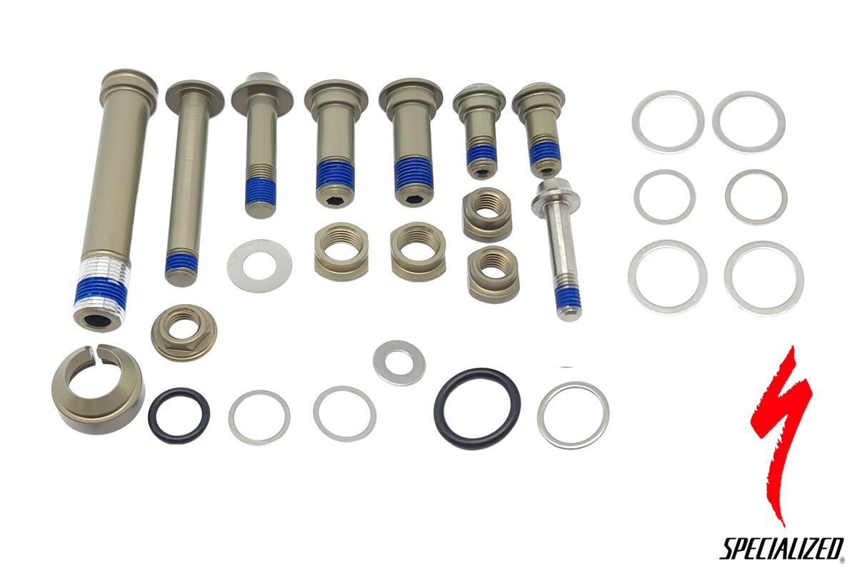 Kit de pernos de pivote de suspensión para motos Epic FSR 2011-2013 con triángulo trasero de carbono.