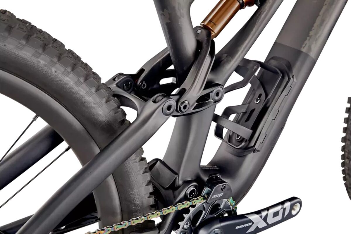 Specialized S-Works Stumpjumper EVO 2022 - Satin Brushed Black Liquid Metal / Carbon / Black - Imagen 4