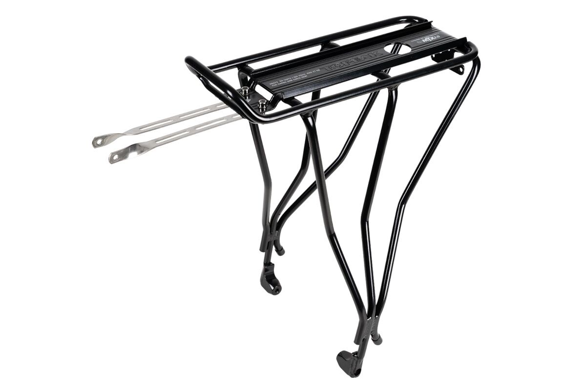 Transportín Topeak BabySeat II para bicicleta de 29 pulgadas con frenos de disco, aluminio ligero, montaje rápido, compatible con sistema QuickTrack y bolsas MTX