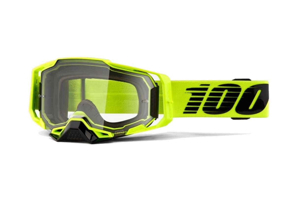 Gafas máscara 100% - ARMEGA® Goggle - Nuclear Citrus - Clear Lens