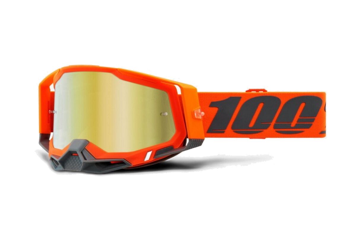 Gafas máscara 100% - RACECRAFT2 Goggle - Kerv- Mirror Gold Lens