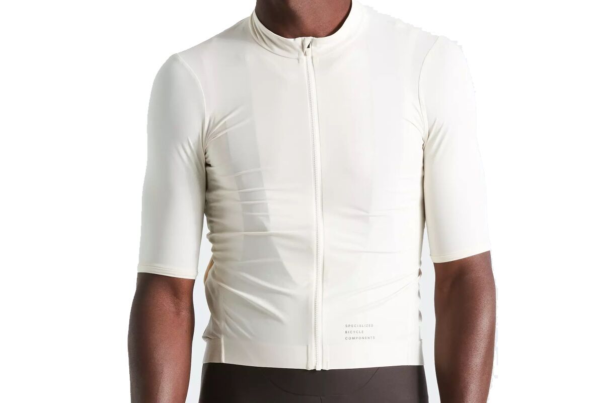 Maillot manga corta hombre SPECIALIZED - PRIME - BIRCH WHITE