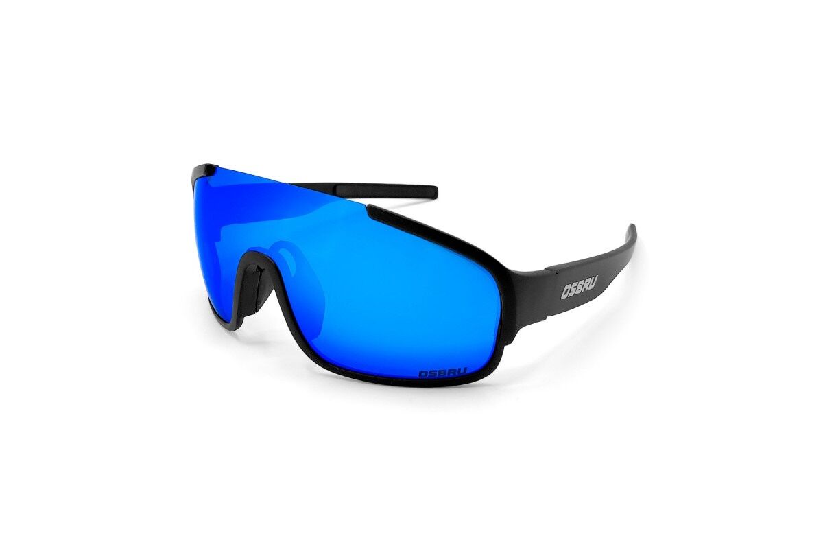Gafas ciclismo OSBRU EVO DOMI - BLACK/BLUE