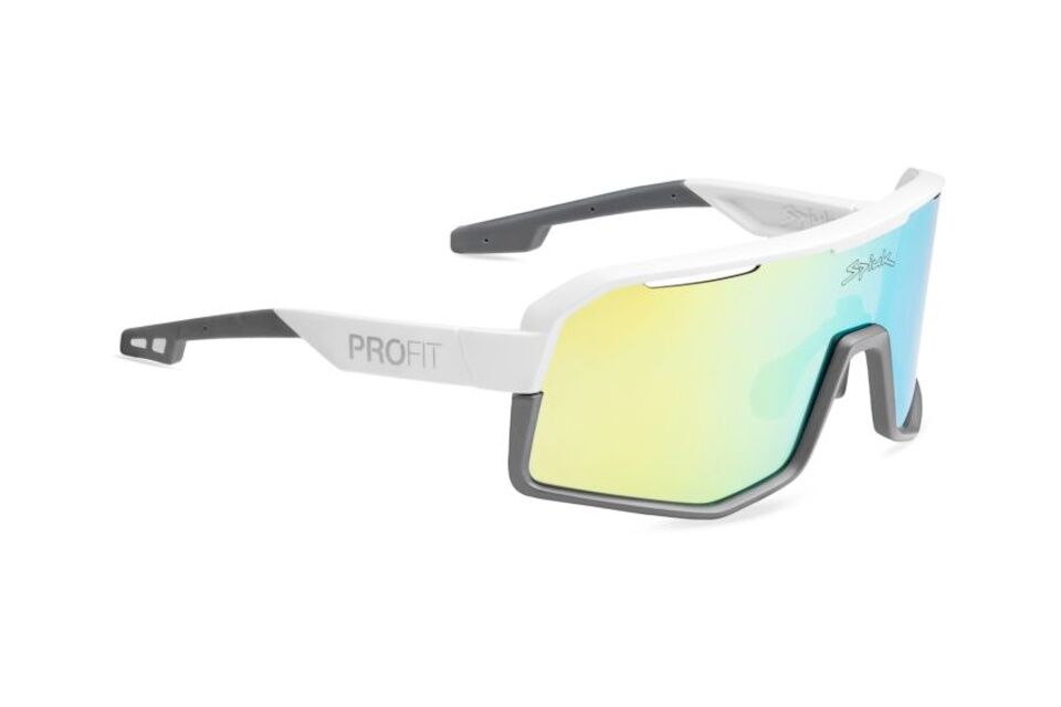 Gafas deportivas Spiuk Profit - Amarillo Espejo