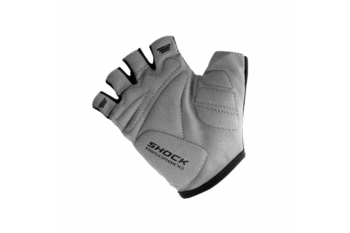 Guantes cortos ciclismo OSBRU EVOLUTION  BRUN - Black/Red