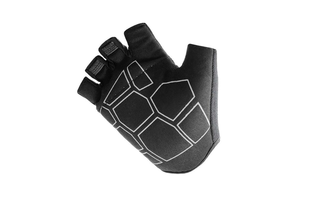 Guantes cortos ciclismo OSBRU EVOLUTION MILI - Black/Grey