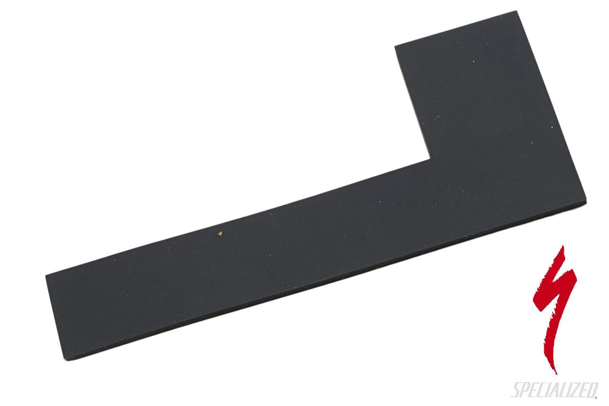 Calza de goma original S256800028 para soporte superior de batería en bicicletas Globe Haul Specialized, accesorio de ajuste y protección, material caucho.