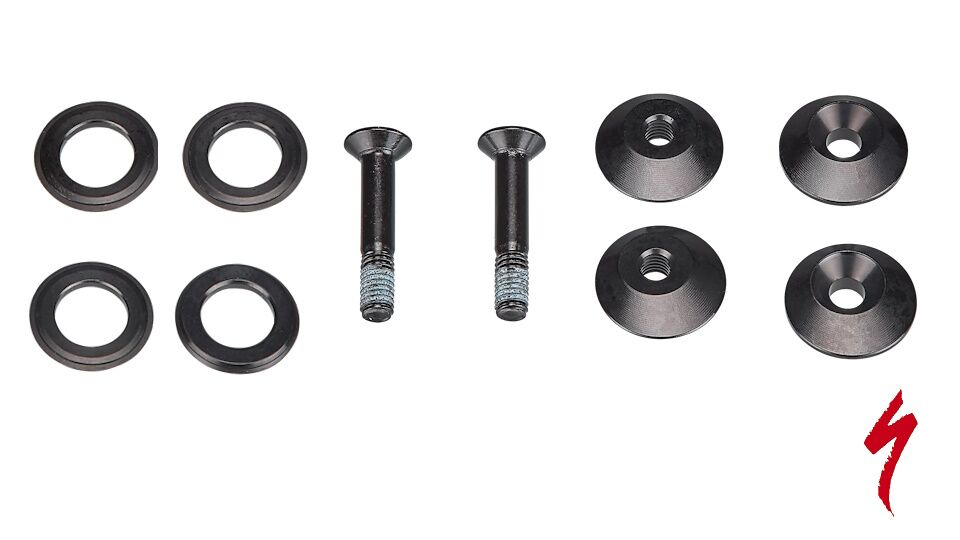 Kit de ajuste de geometría de pivote Horst Specialized S210500006 con pernos, espaciadores y flip-chips originales