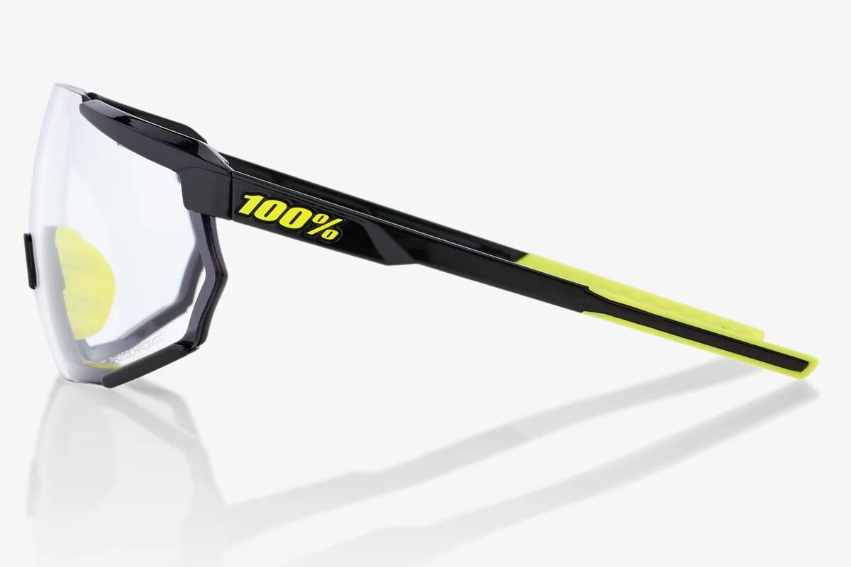 Gafas ciclismo 100% - RACETRAP® 3.0 - Gloss Black Photochromic Lens - Imagen 4