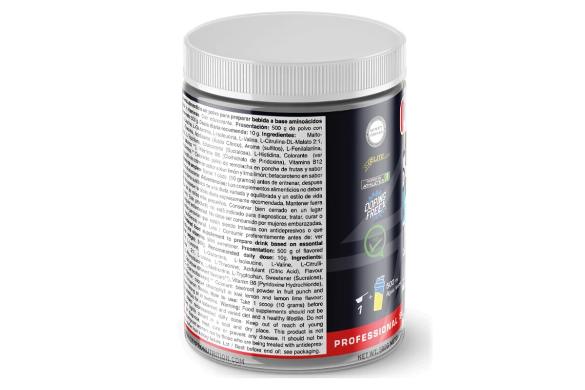 EAA - Aminoácidos Esenciales OXIPRO 500gr - Imagen 3