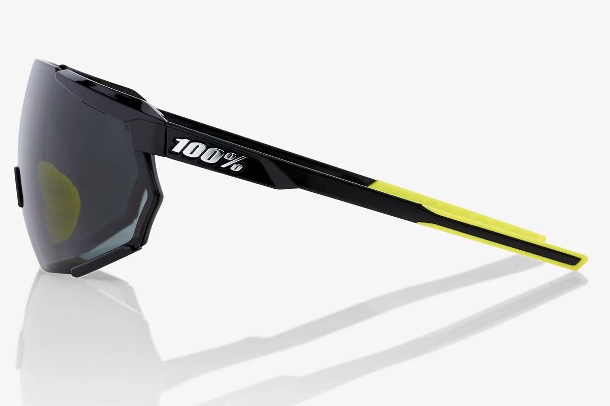 Gafas ciclismo 100% - RACETRAP® 3.0 - Gloss Black Smoke Lens - Imagen 3