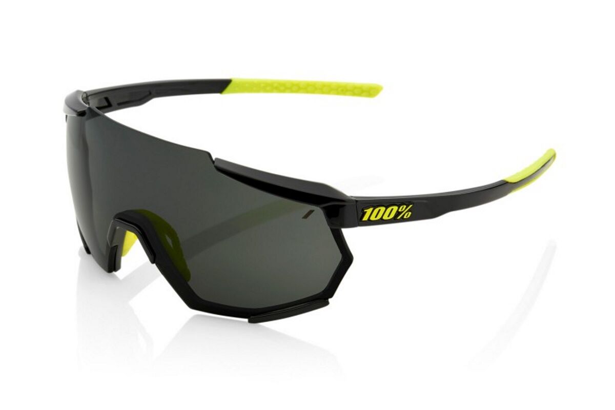 Gafas ciclismo 100% - RACETRAP® 3.0 - Gloss Black Smoke Lens