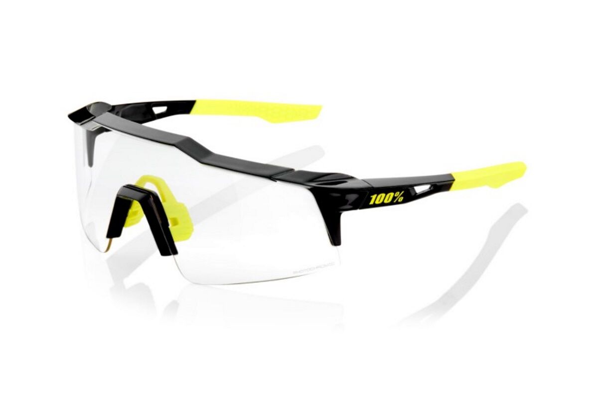 Gafas ciclismo 100% - SPEEDCRAFT® SL - Gloss Black - Photochromic Lens