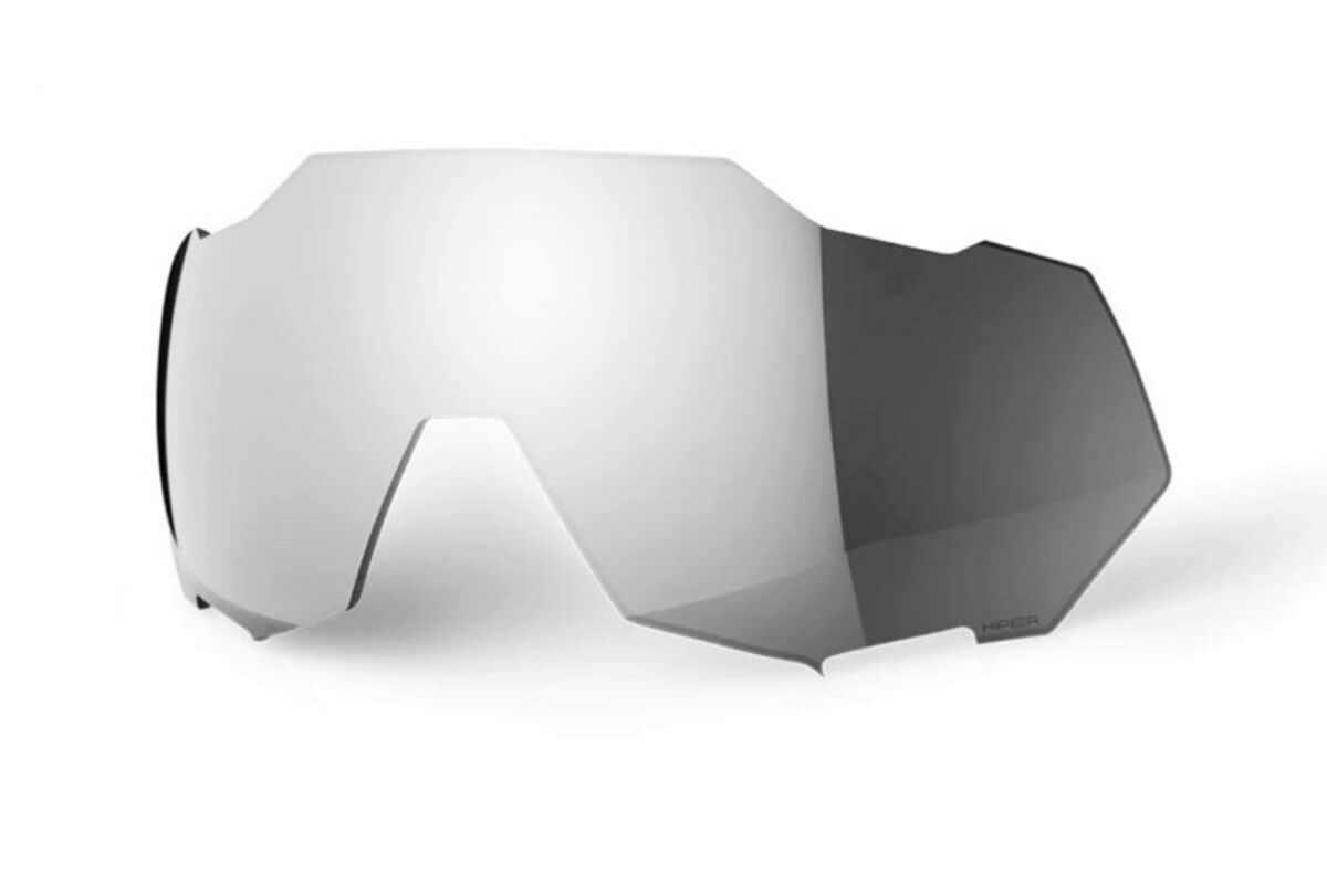Lentes Gafas ciclismo 100% - SPEEDTRAP® - Hiper® Silver Mirror Lens