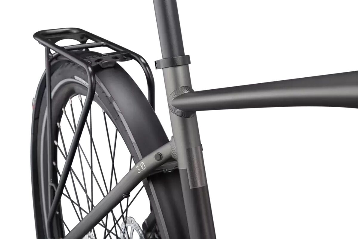 Specialized Sirrus 3.0 EQ – Urbana fitness equipada con portabultos Racktime, guardabarros DRYTECH y luces a dinamo (Shimano Tiagra 2x10) - Imagen 5